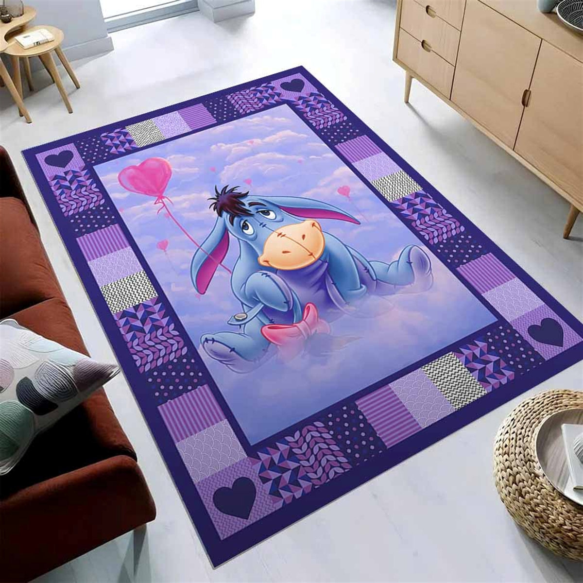 Eeyore Verlieben Winnie The Pooh Teppich