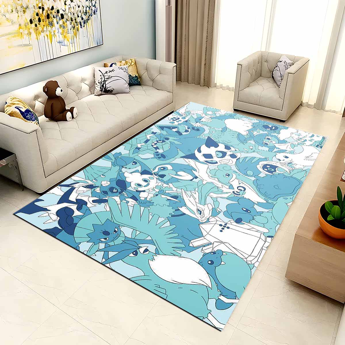 Eis Typ Pokmon Ice Type Pokemon Teppich 2