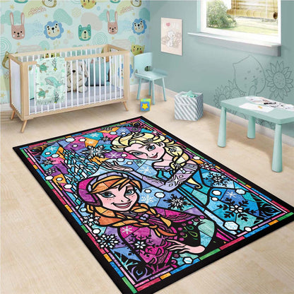 Elsa & Anna Frozen Disney Princess Teppich 3