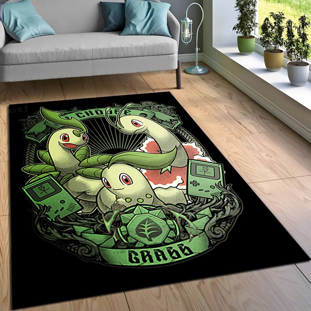 Endivie Gen 2 Pflanzen-pokmon Teppich 3
