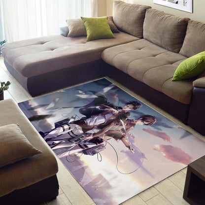 Eren Yeager Levi Teppich 3