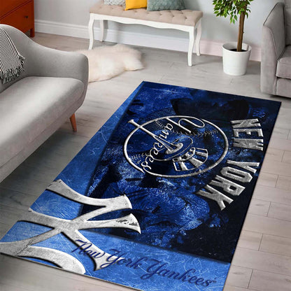 Erinnerungen An Das New York Yankees Baseball Team Teppich 3