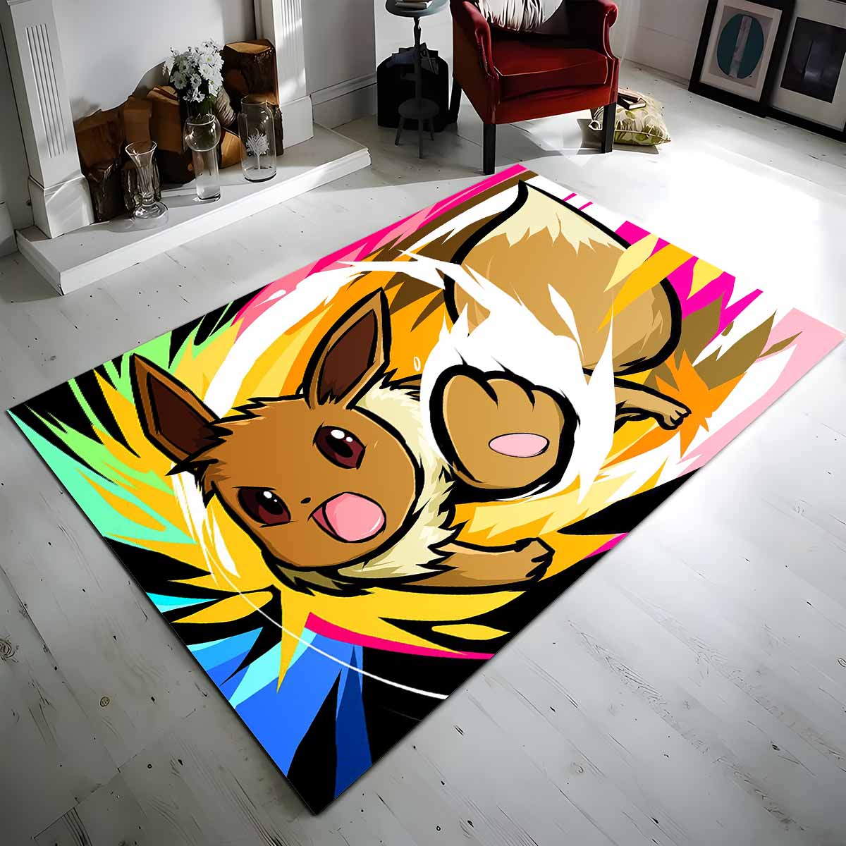 Evoli Entwicklung Pokmon Eevee Evolution Pokemon 11 Teppich