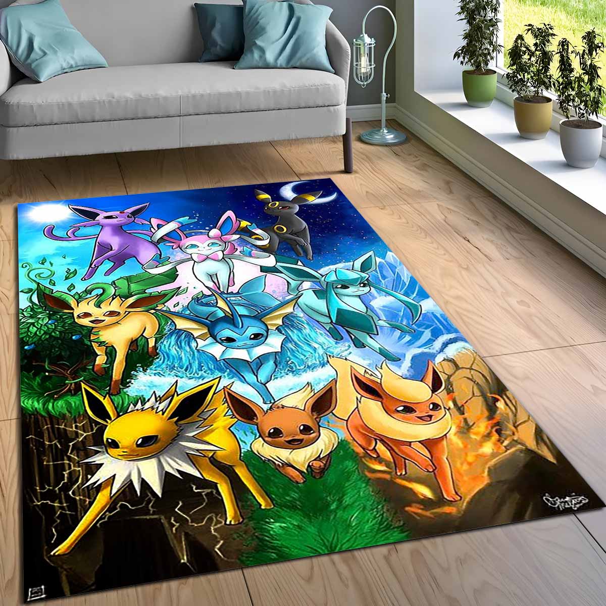 Evoli Entwicklung Pokmon Eevee Evolution Pokemon 12 Teppich 3