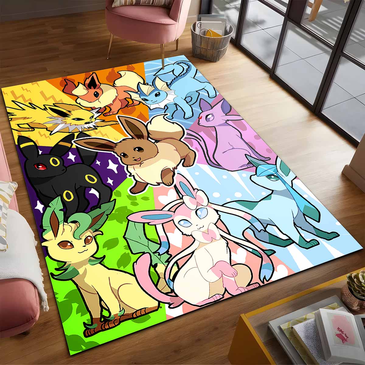 Evoli Entwicklung Pokmon Eevee Evolution Pokemon 13 Teppich 2