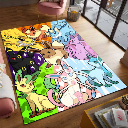 Evoli Entwicklung Pokmon Eevee Evolution Pokemon 13 Teppich 2