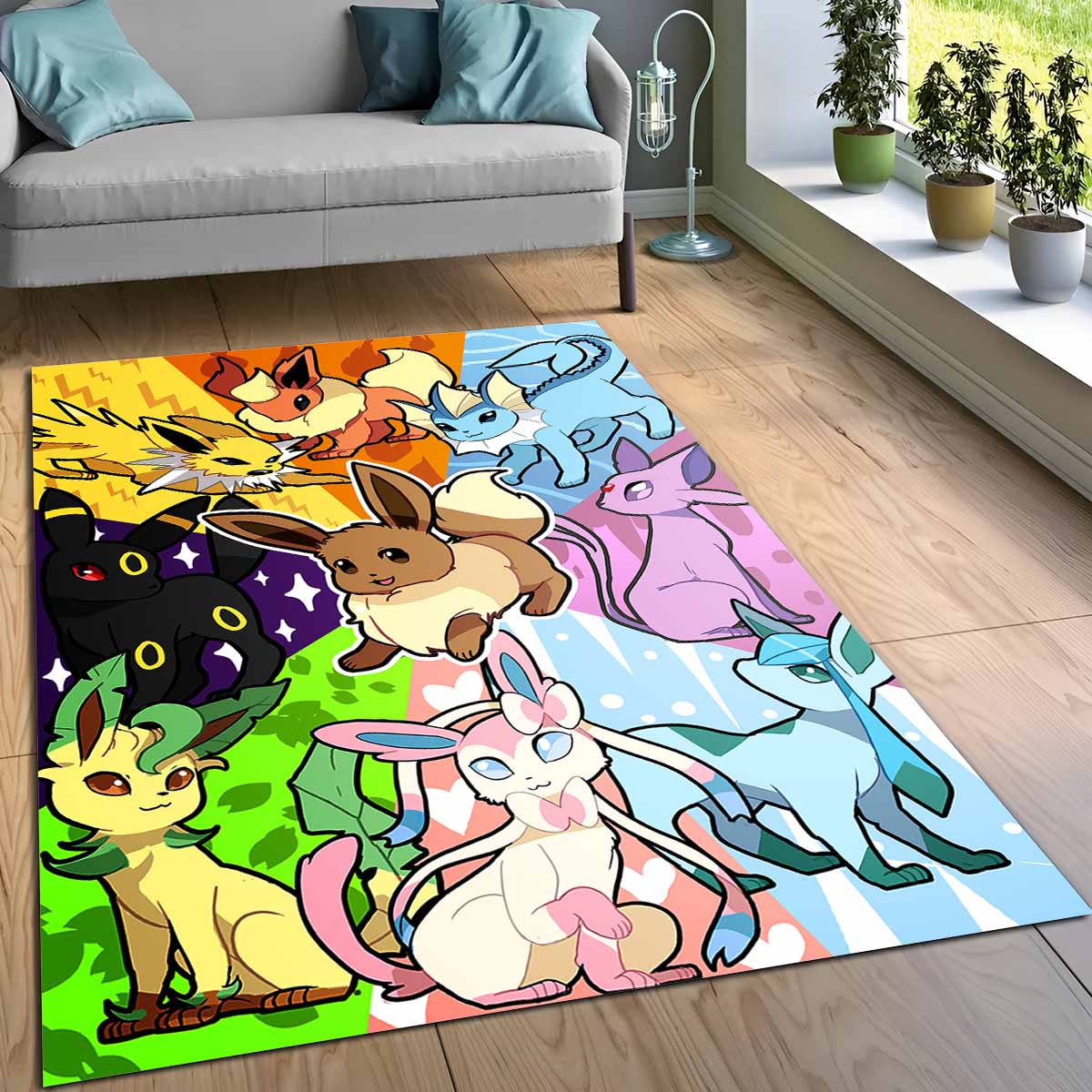 Evoli Entwicklung Pokmon Eevee Evolution Pokemon 13 Teppich 3