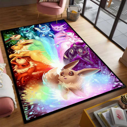 Evoli Entwicklung Pokmon Eevee Evolution Pokemon 3 Teppich 2