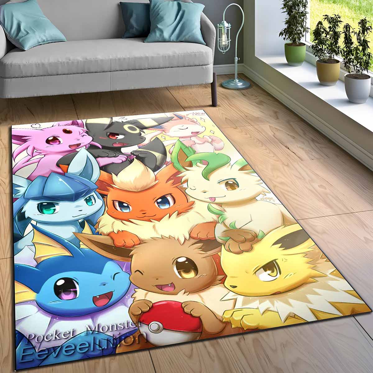 Evoli Entwicklung Pokmon Eevee Evolution Pokemon 4 Teppich 3