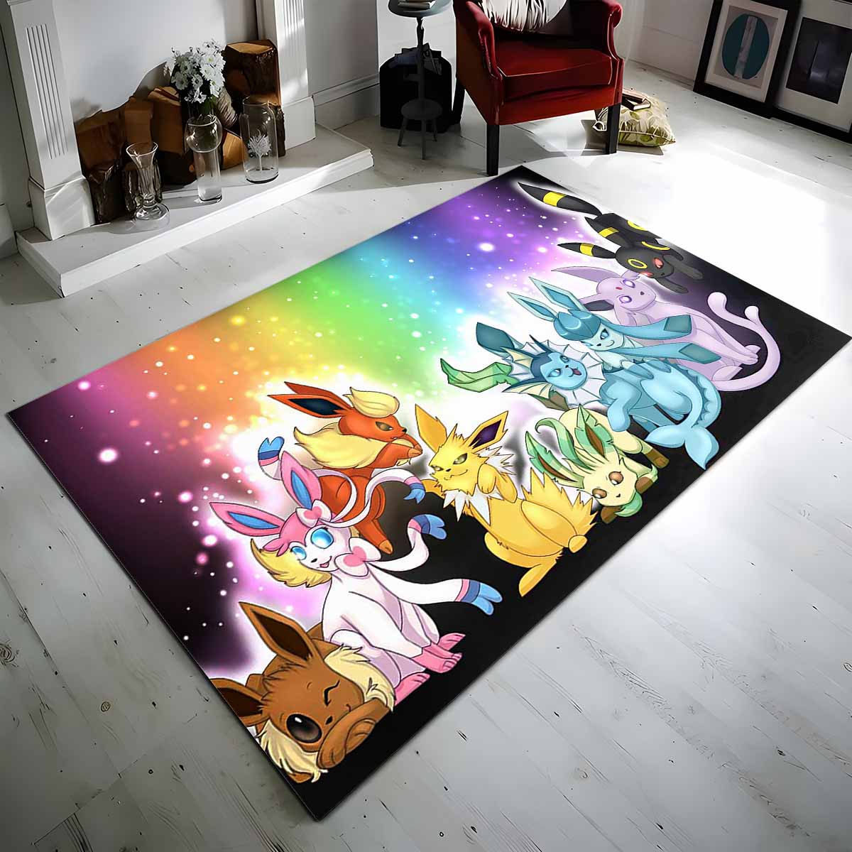 Evoli Entwicklung Pokmon Eevee Evolution Pokemon 6 Teppich