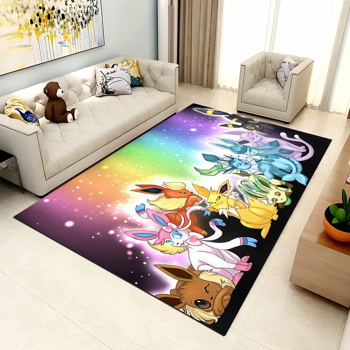 Evoli Entwicklung Pokmon Eevee Evolution Pokemon 6 Teppich 2