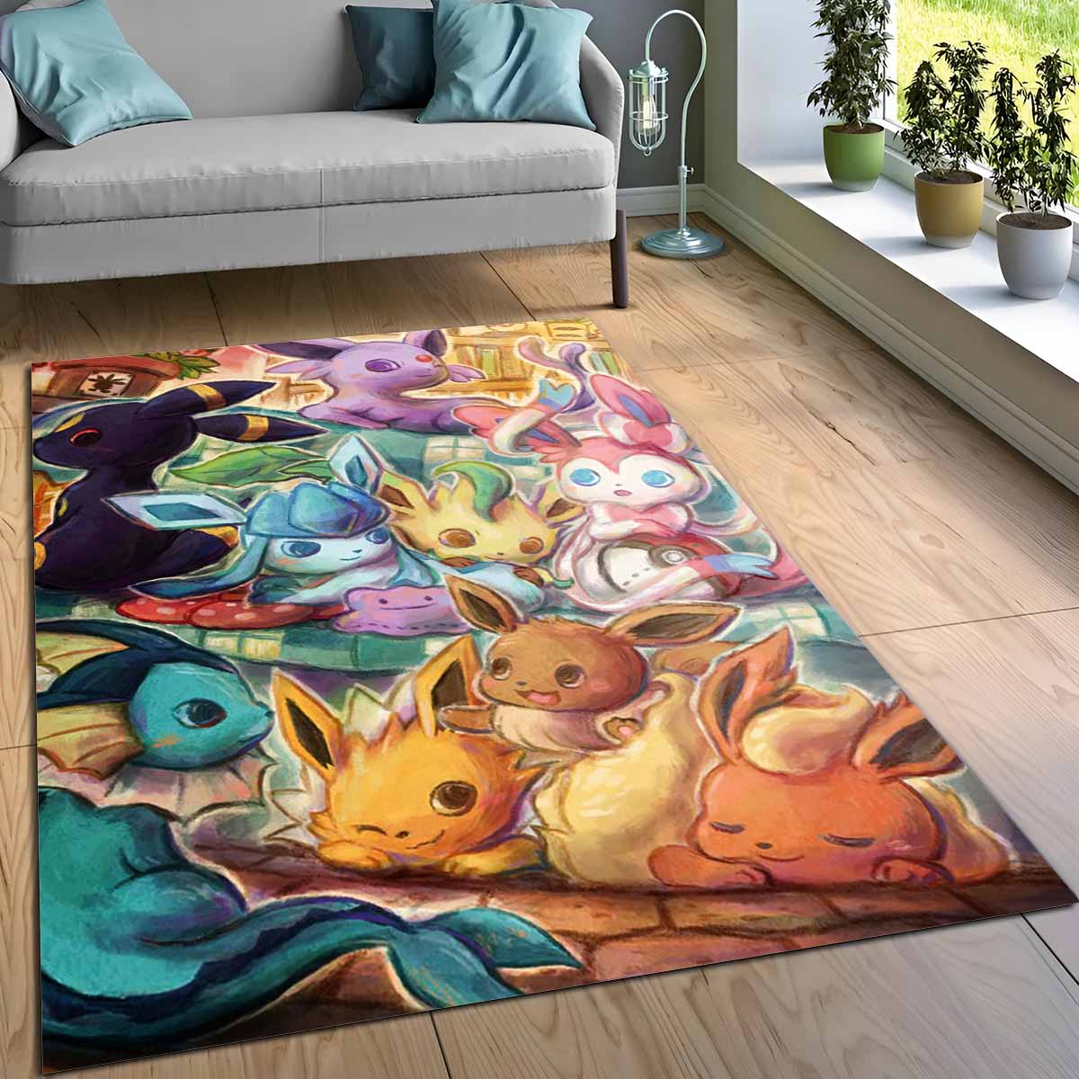 Evoli Entwicklung Pokmon Eevee Evolution Pokemon 7 Teppich 3