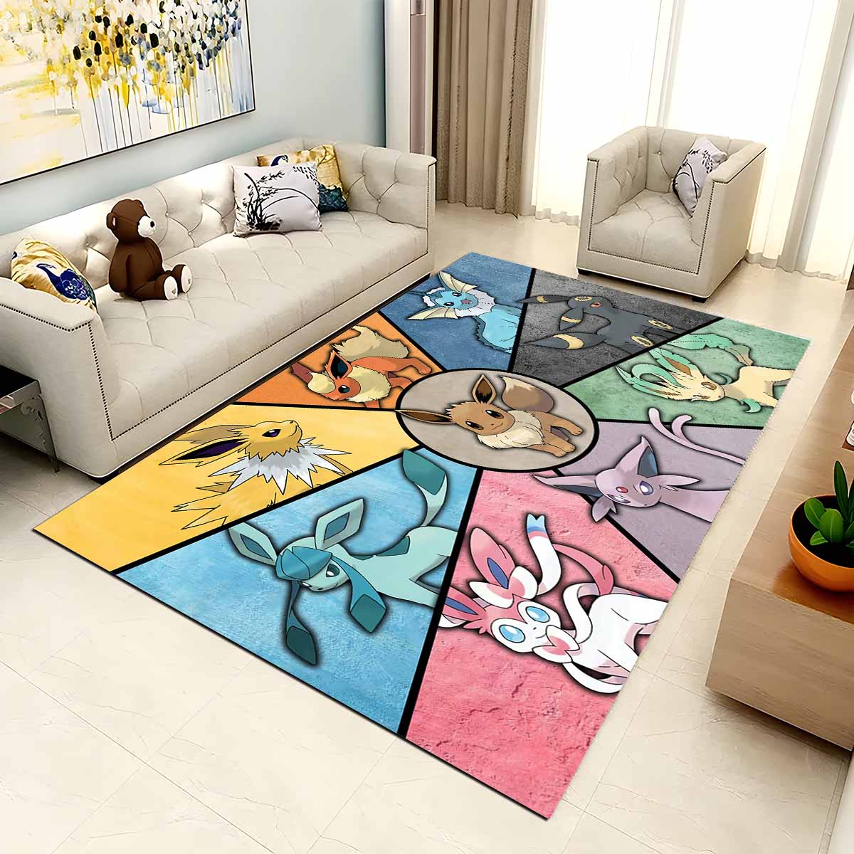 Evoli-Entwicklung-Pokmon-Eevee-Evolution-Pokemon-9-Teppich 2