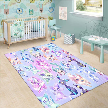 Evoli Evolution Pokmon 01 Teppich