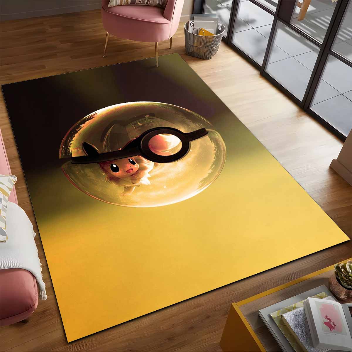 Evoli Pokeball Entwicklung Teppich 2
