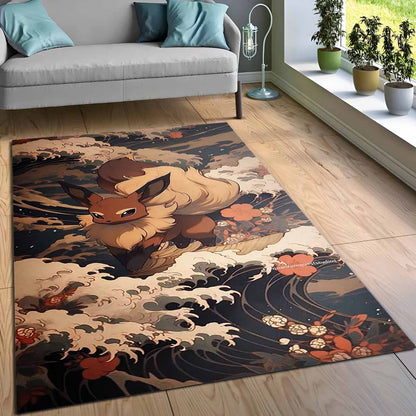 Evoli Pokmon Eevee Pokemon 2 Teppich 3