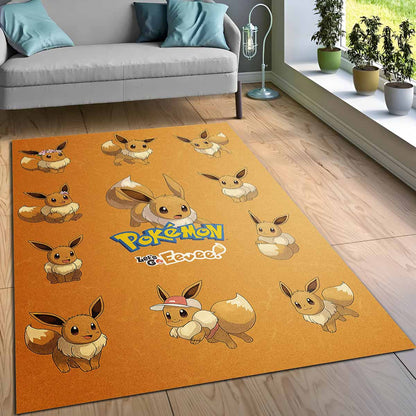 Evoli Pokmon Eevee Pokemon Teppich 3