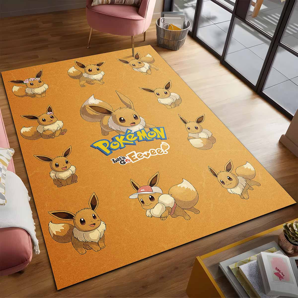 Evoli Pokmon Eevee Pokemon Teppich 2