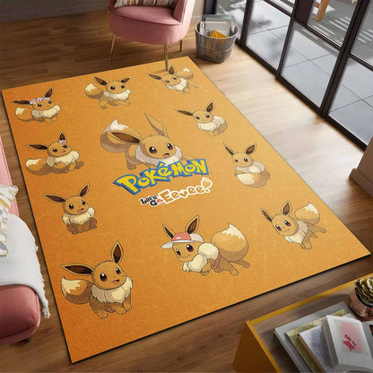 Evoli Pokmon Eevee Pokemon Teppich 2