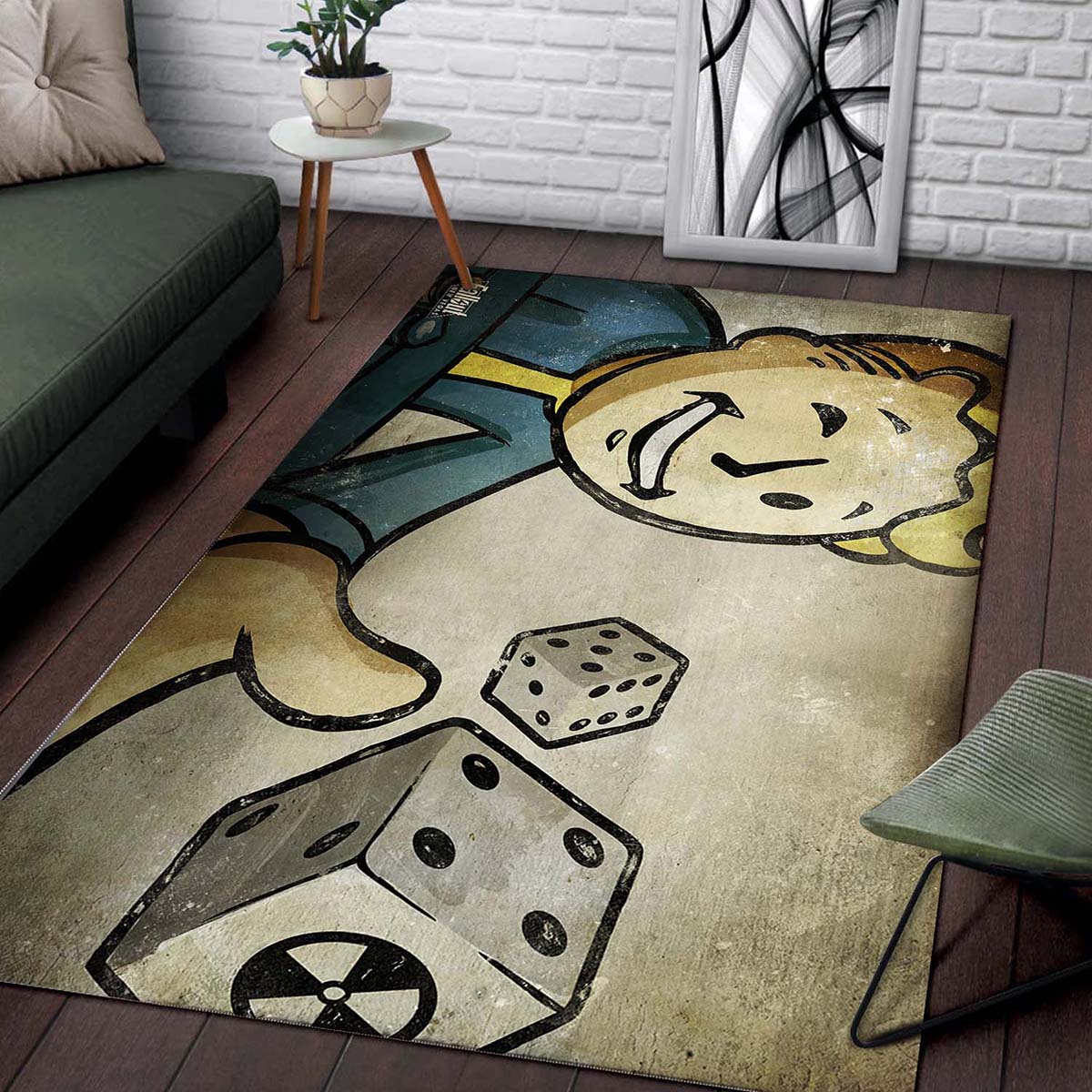 Fallout Pip Boy Spielzimmer Teppich 2