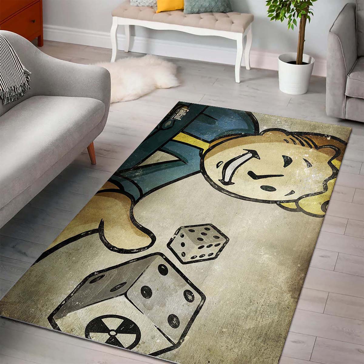 Fallout Pip Boy Spielzimmer Teppich 3