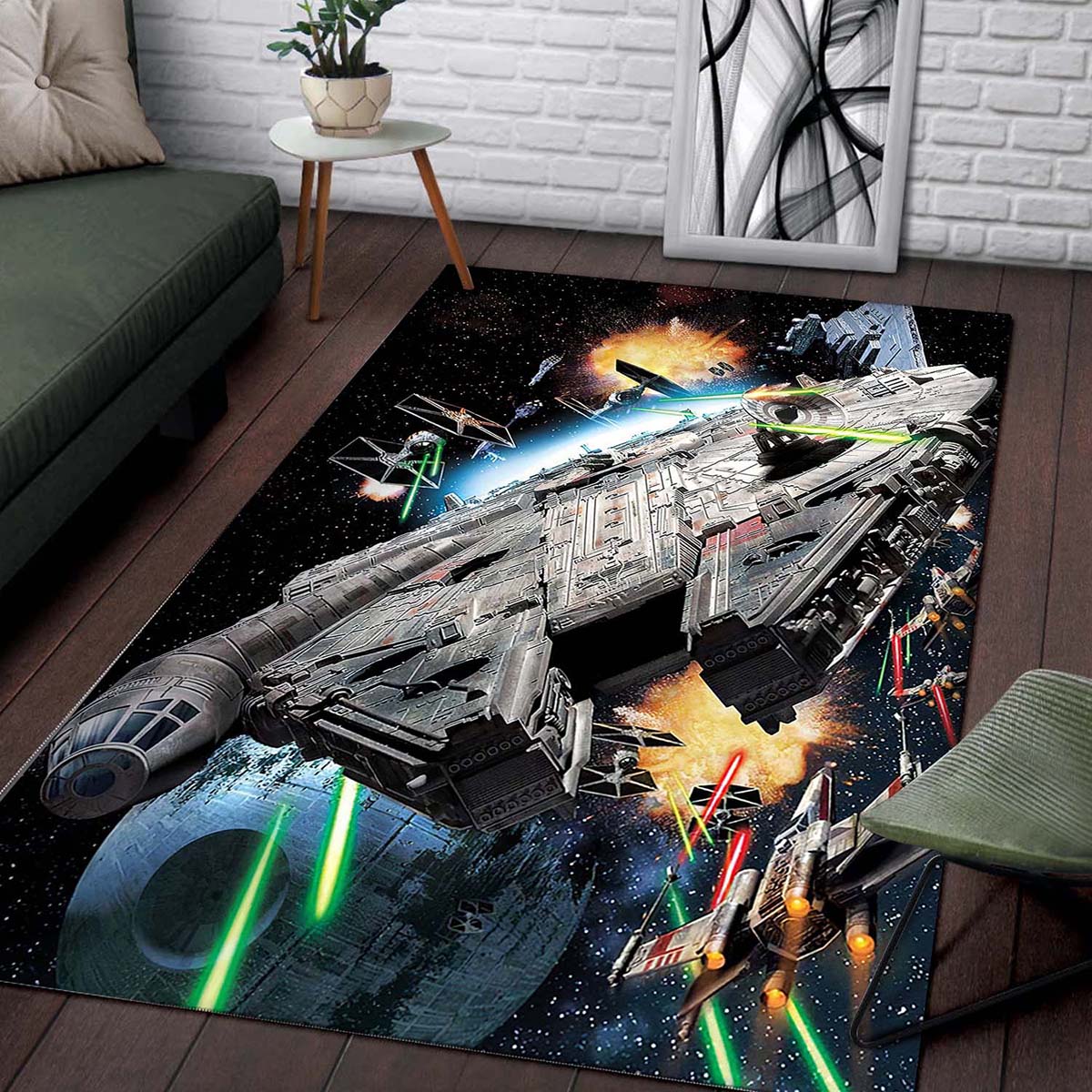 Faucon Millenium Star Wars 5 Teppich 2
