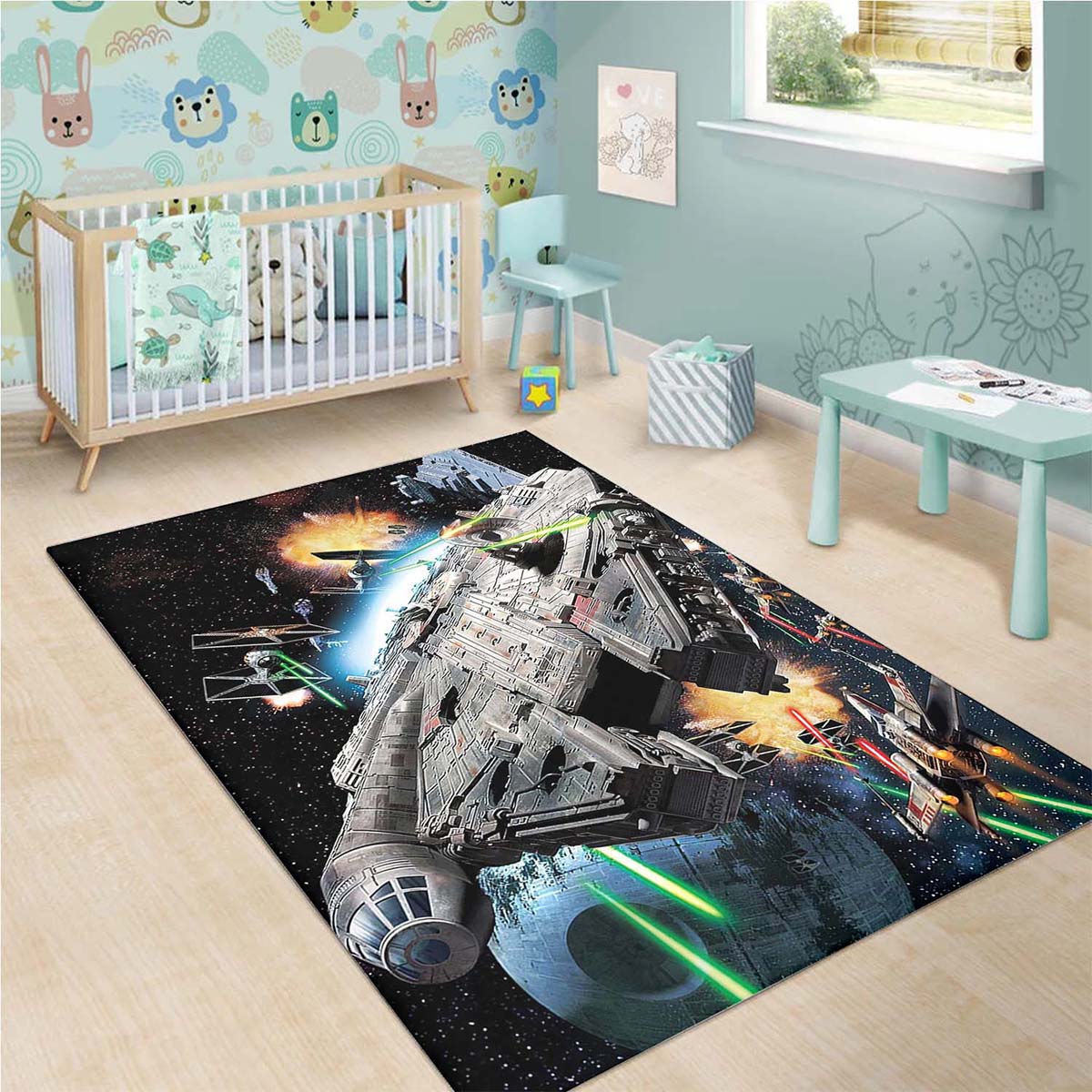 Faucon Millenium Star Wars 5 Teppich 3