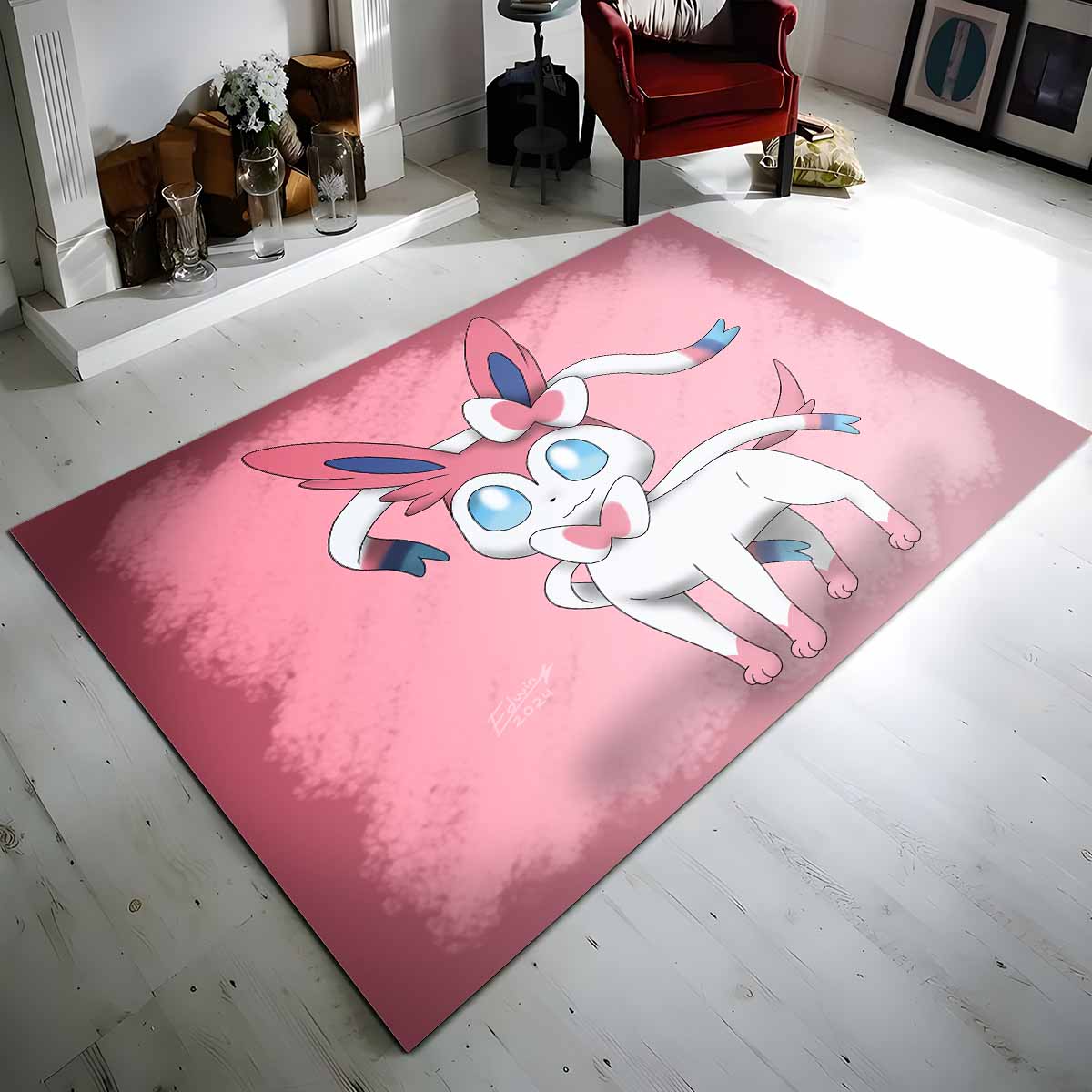 Feelinara Pokmon Sylveon Pokemon 9 Teppich
