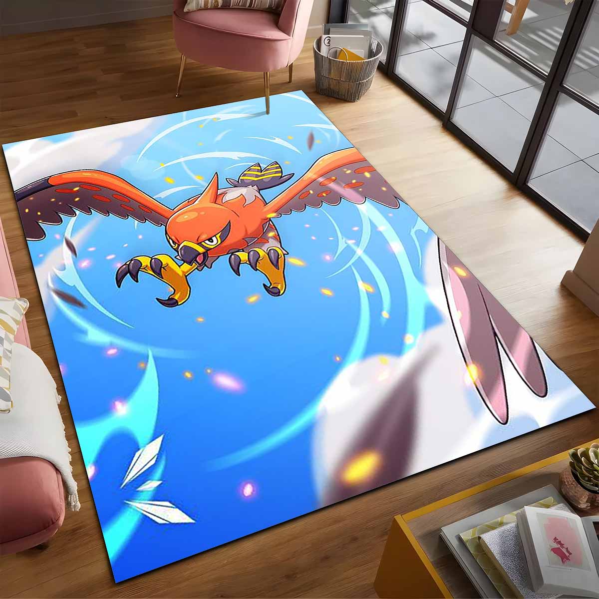 Fiaro Pokmon Talonflame Pokemon 3 Teppich 2