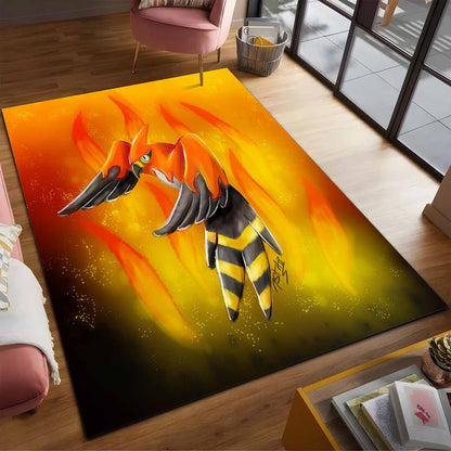 Fiaro Pokmon Talonflame Pokemon 4 Teppich 2