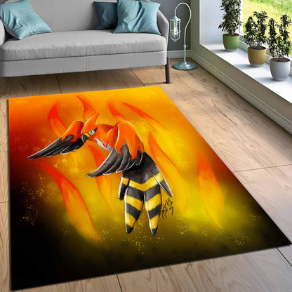 Fiaro Pokmon Talonflame Pokemon 4 Teppich 3