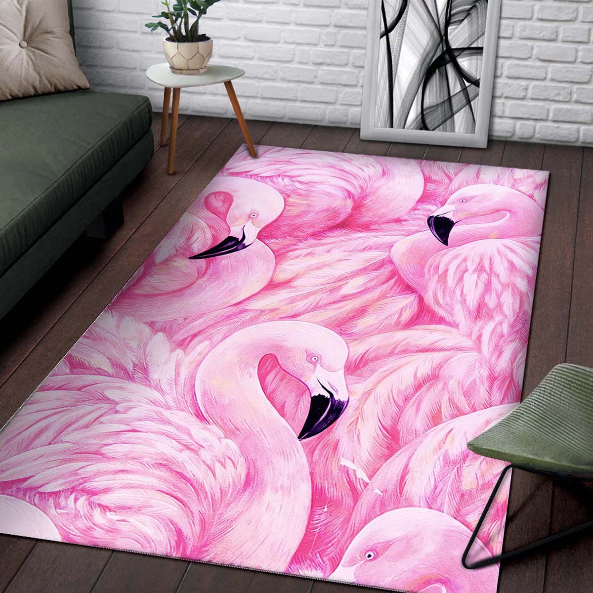 Flamingo Art Teppich 2