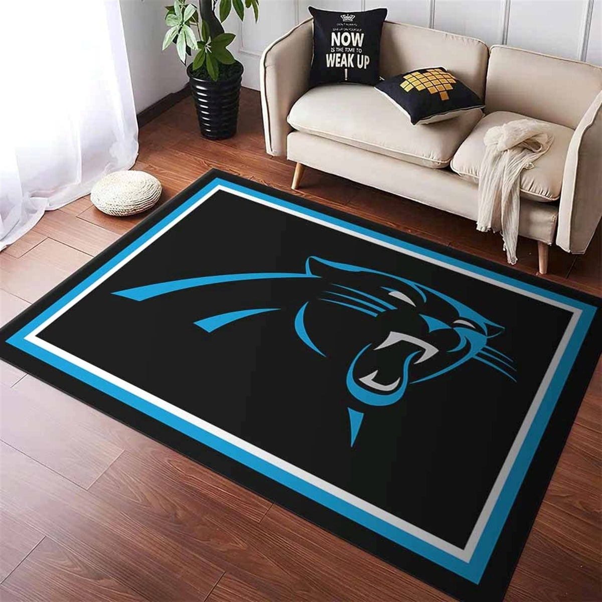 Football Carolina Panthers Teppich