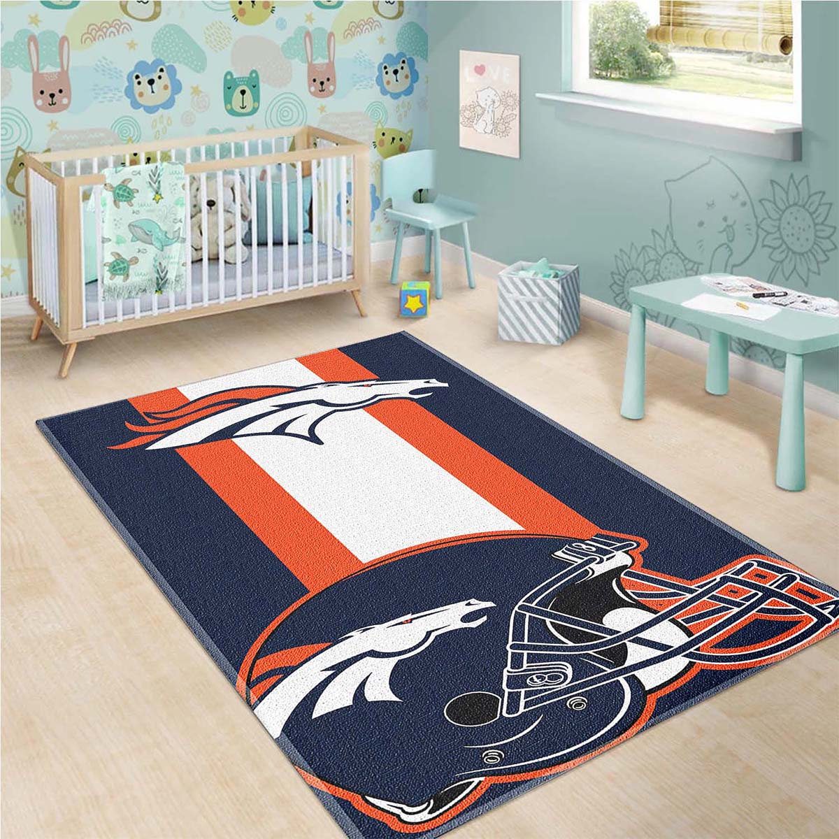 Football Denver Broncos Teppich 3