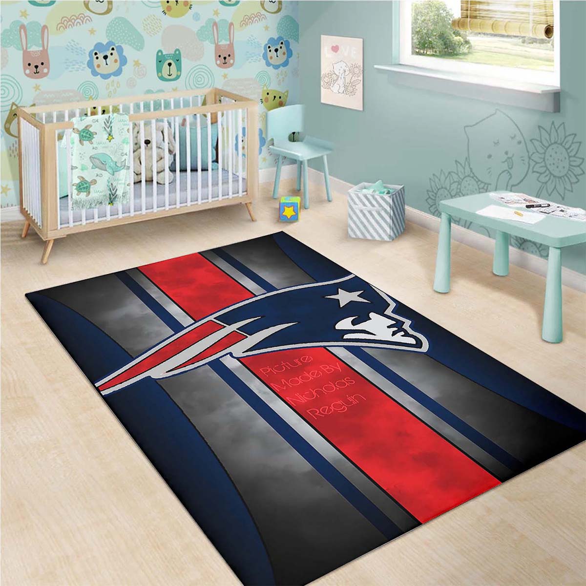 Football New England Patriots Teppich 3