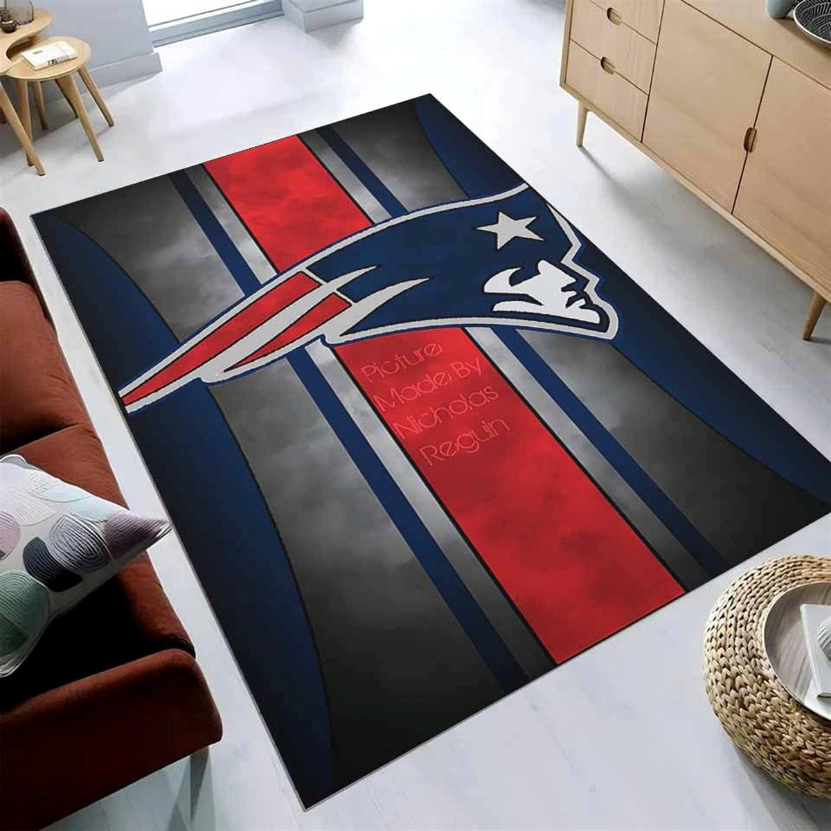 Football New England Patriots Teppich