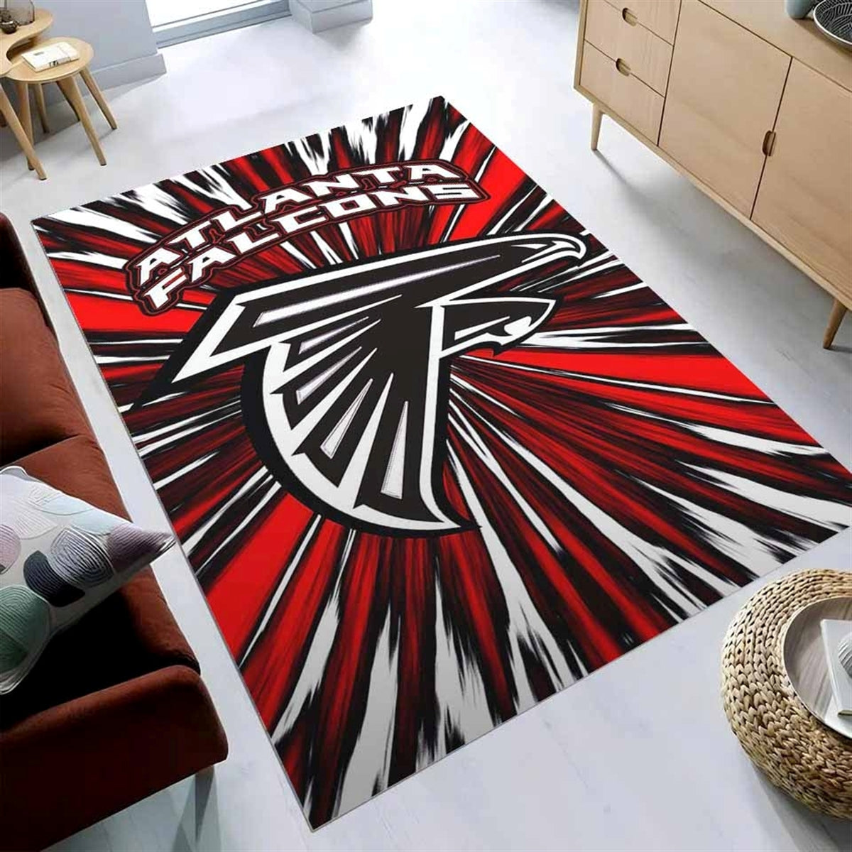 Football Team Atlanta Falcons Teppich