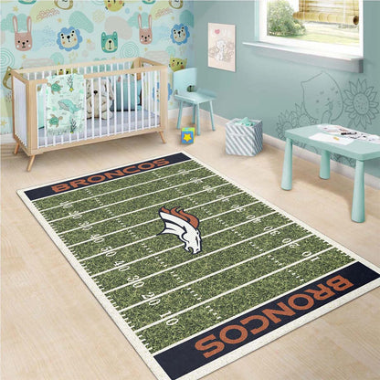 Football Team Denver Broncos Teppich 3