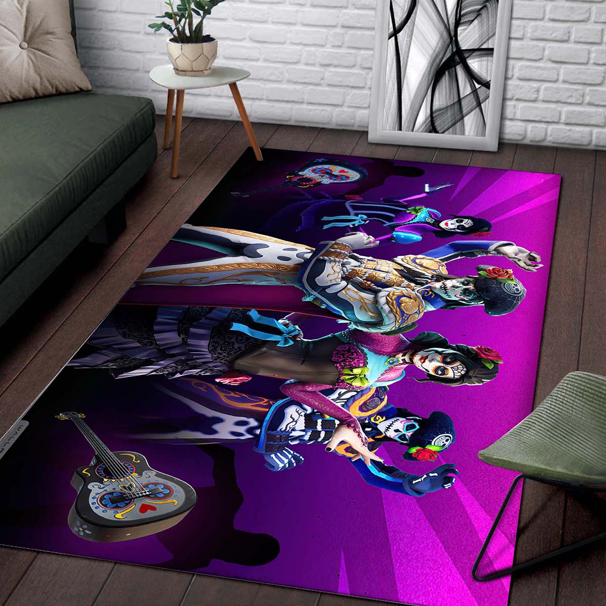 Fortnite Battle Royale Game Muertos Set Teppich 2
