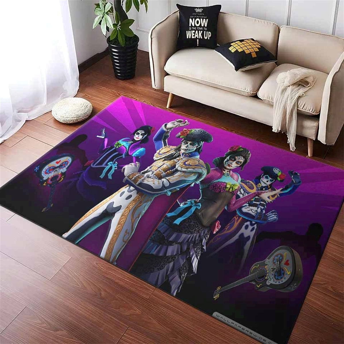Fortnite Battle Royale Game Muertos Set Teppich