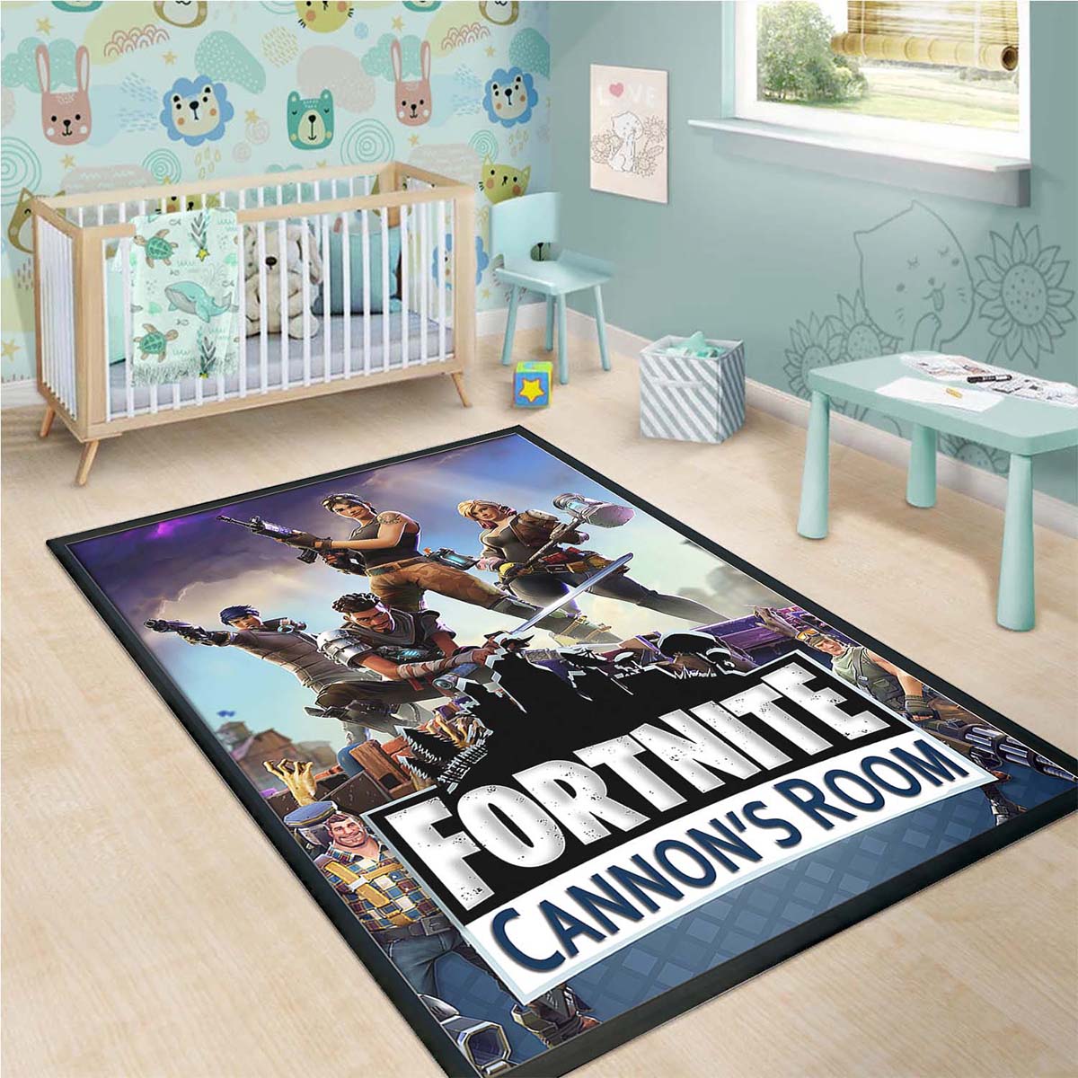 Fortnite Cannons Room Teppich 3