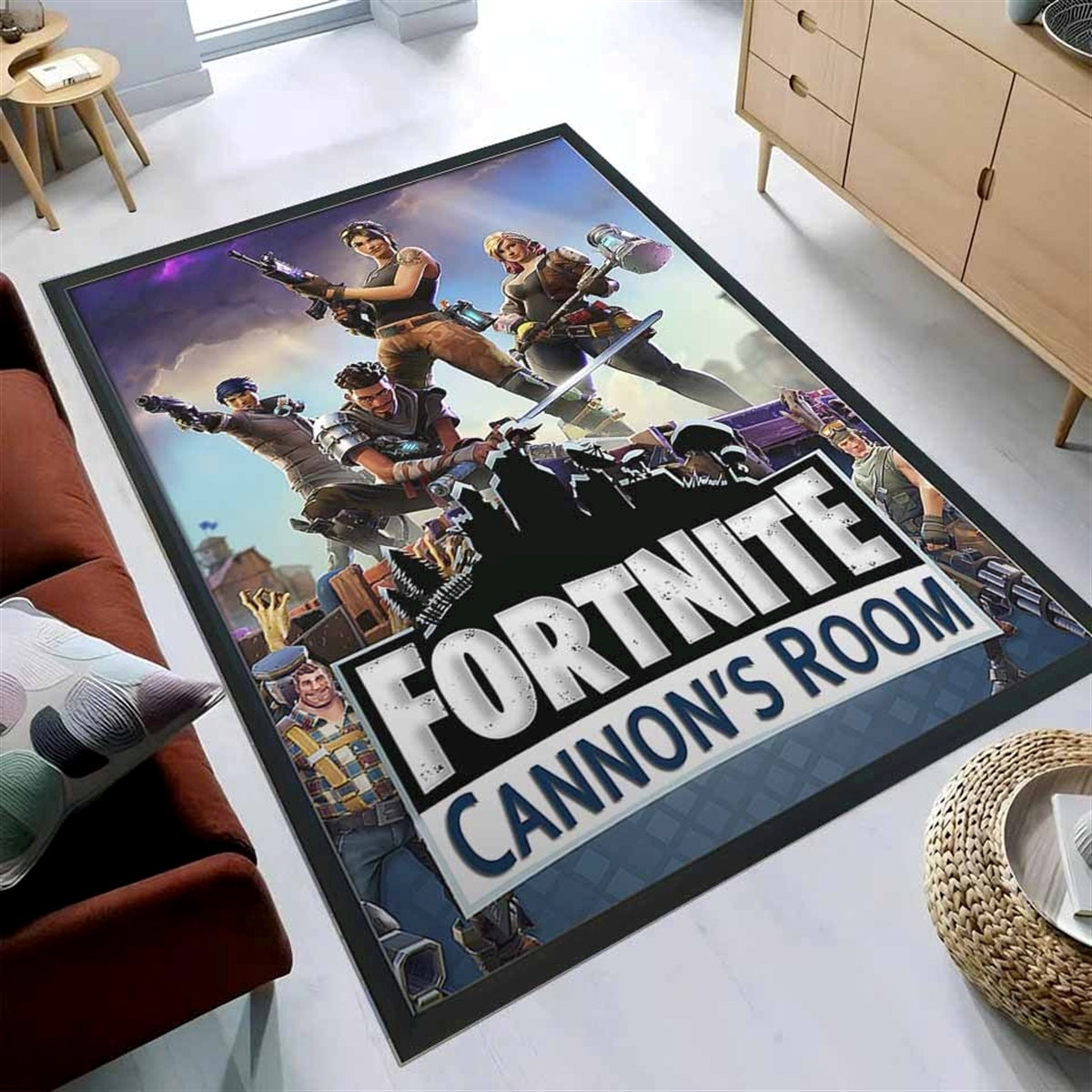 Fortnite Cannons Room Teppich