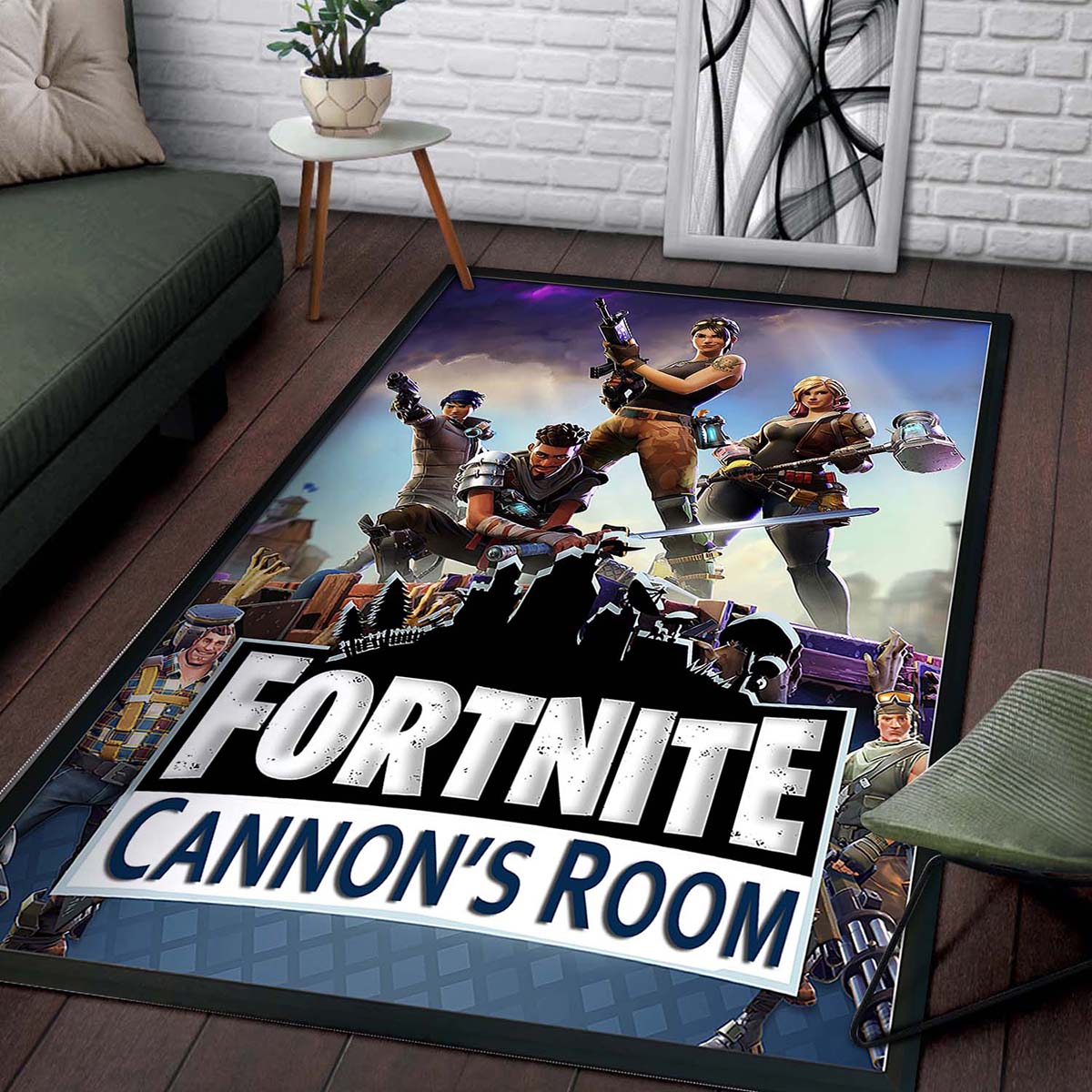 Fortnite Cannons Room Teppich 2