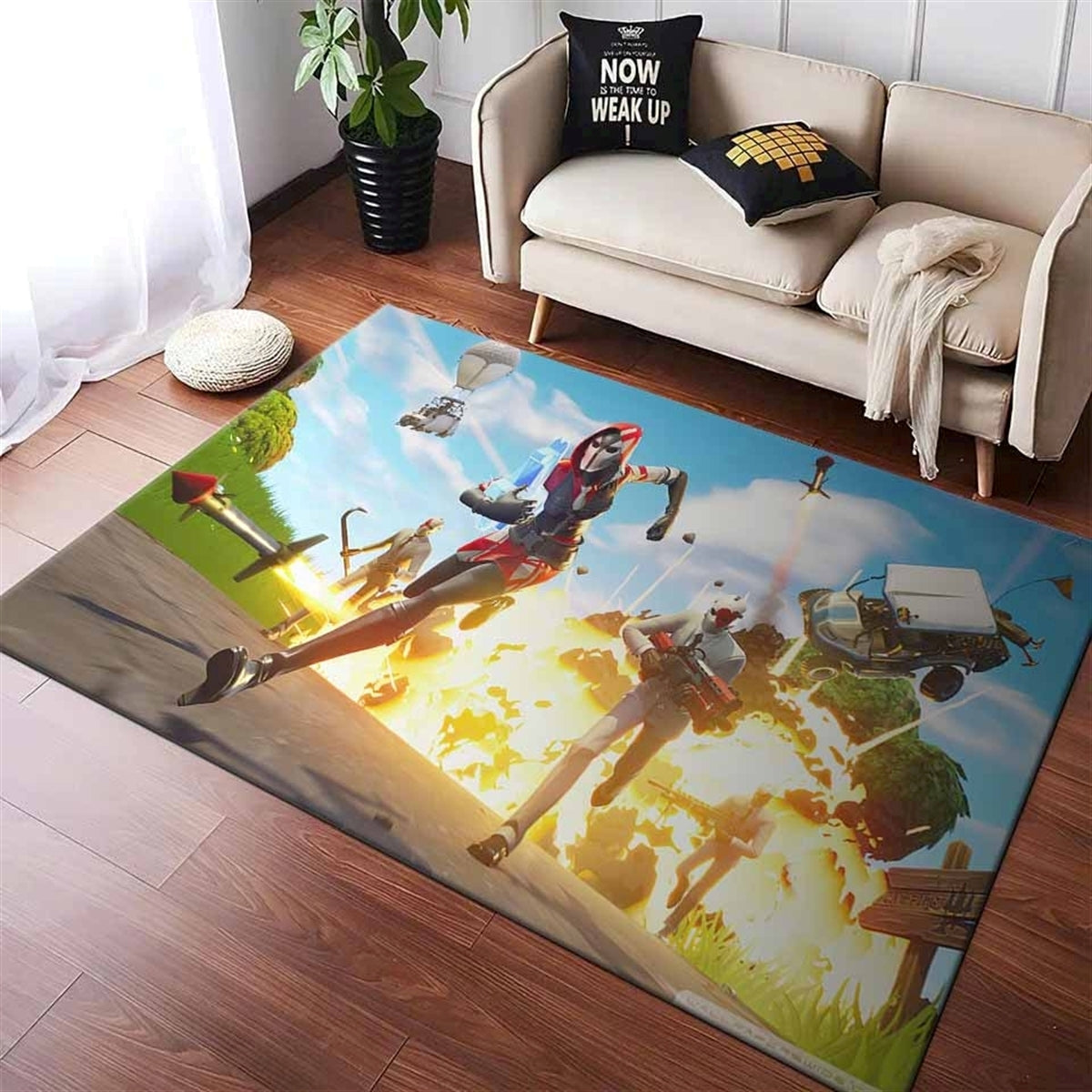 Fortnite Game 4K 4 Teppich