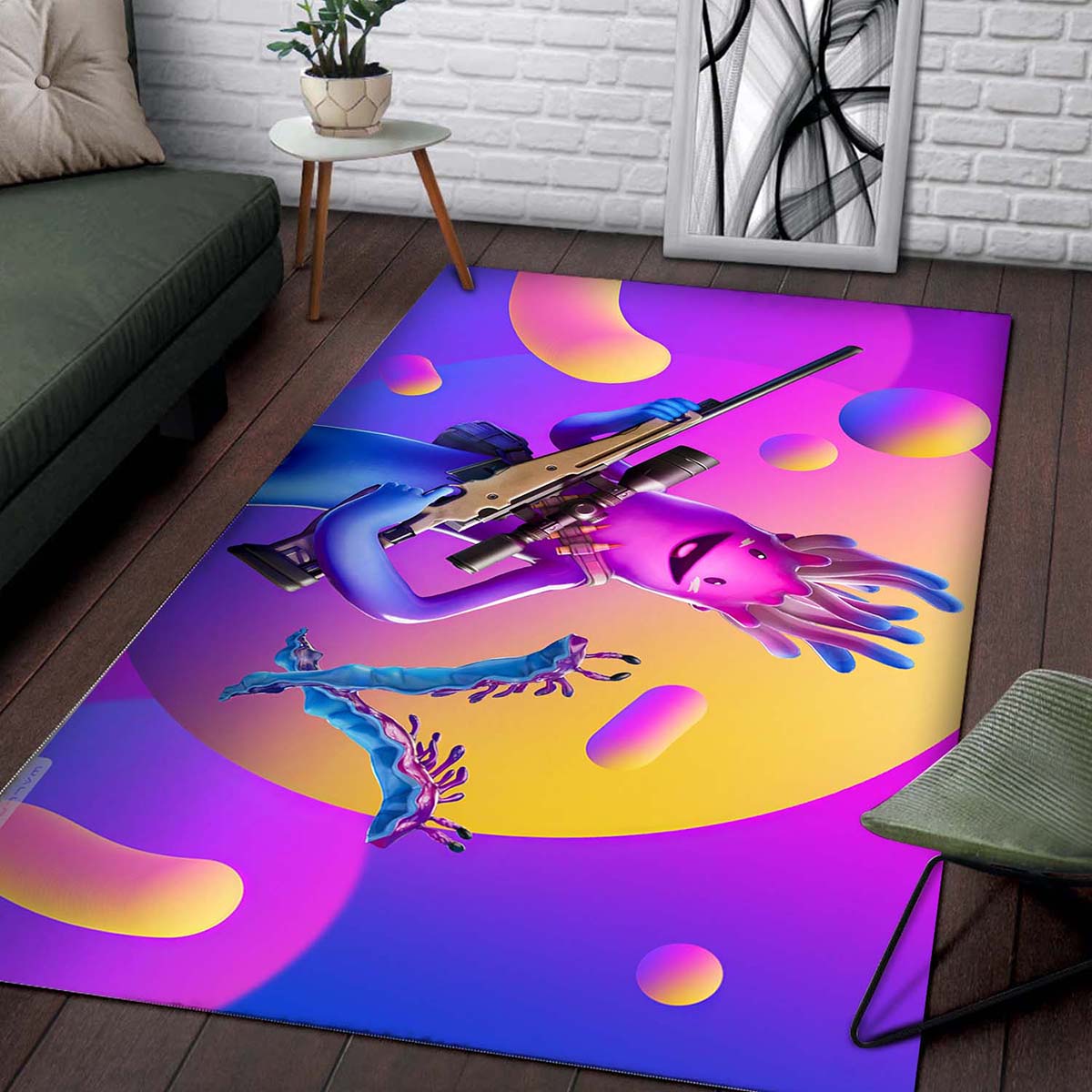 Fortnite Game Jellie Skin Outfit Teppich 2