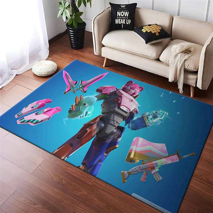 Fortnite Game Mecha Team Leader Skin Outfit Teppich