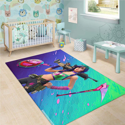 Fortnite Game Splatterella Skin Outfit Teppich 3