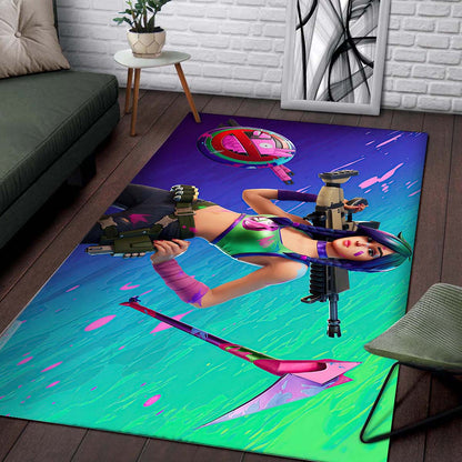 Fortnite Game Splatterella Skin Outfit Teppich 2