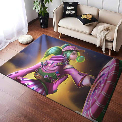 Fortnite Game Zoey Skin Outfit Teppich