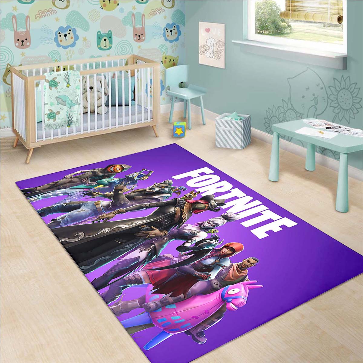 Fortnite Wohnzimmer Dekor F2510 Teppich 3